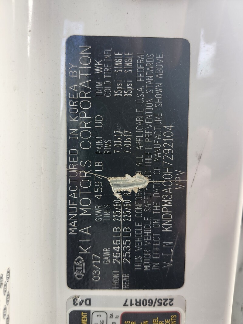 Used 2017 KIA SPORTAGE LX in FT. PIERCE, FLORIDA