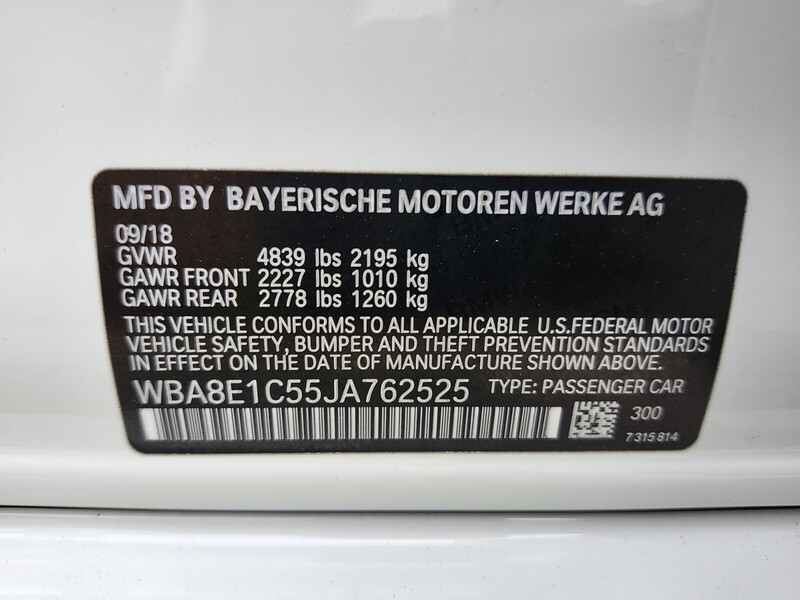 Used 2018 BMW 3 SERIES 330E IPERFORMANCE in FT. PIERCE, FLORIDA