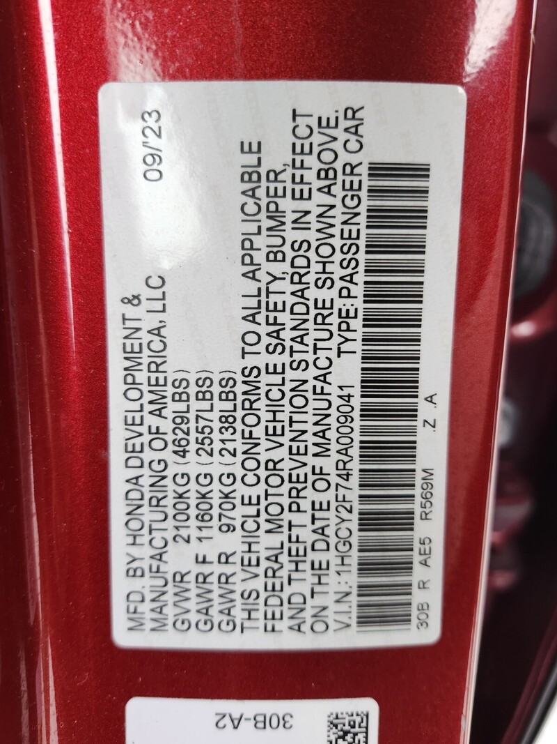 Used 2024 Honda Accord Hybrid SPORT-L in FT. PIERCE, FLORIDA