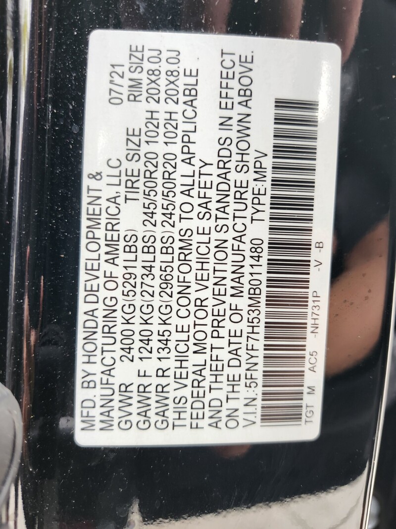 Used 2021 Honda Passport EX-L in FT. PIERCE, FLORIDA