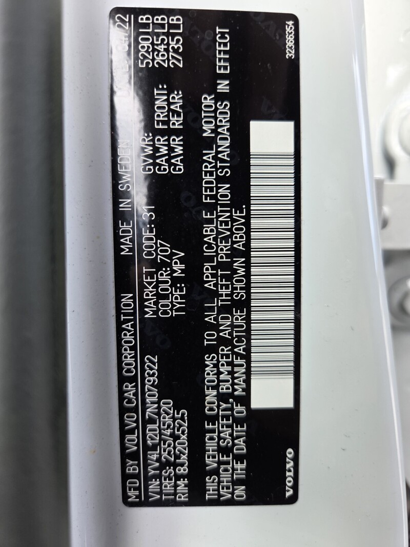 Used 2022 VOLVO XC60 INSCRIPTION in FT. PIERCE, FLORIDA