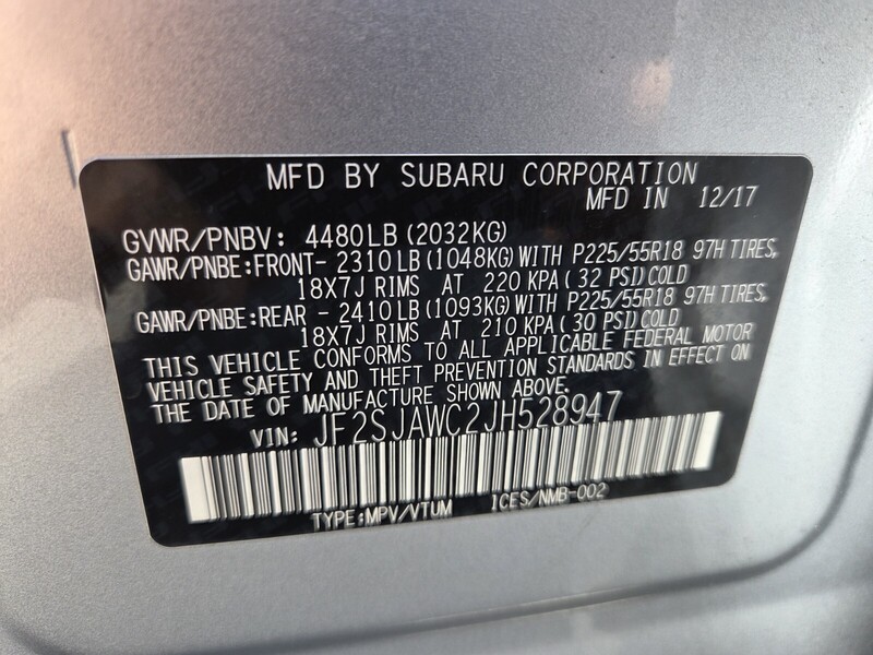 Used 2018 SUBARU FORESTER TOURING in FT. PIERCE, FLORIDA