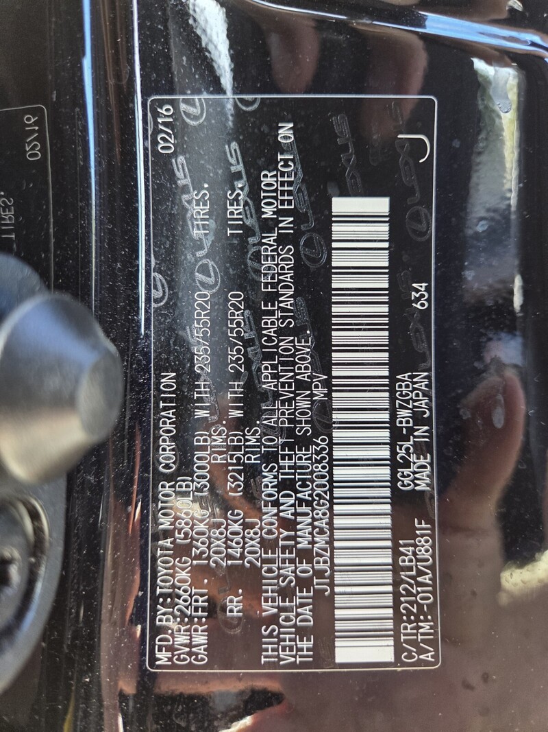 Used 2016 LEXUS RX350  in FT. PIERCE, FLORIDA