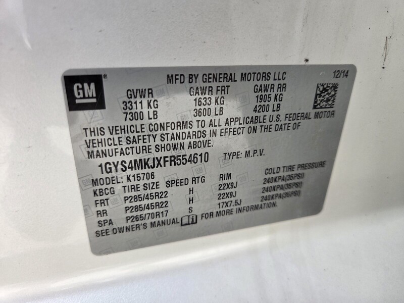 Used 2015 CADILLAC ESCALADE LUXURY in FT. PIERCE, FLORIDA