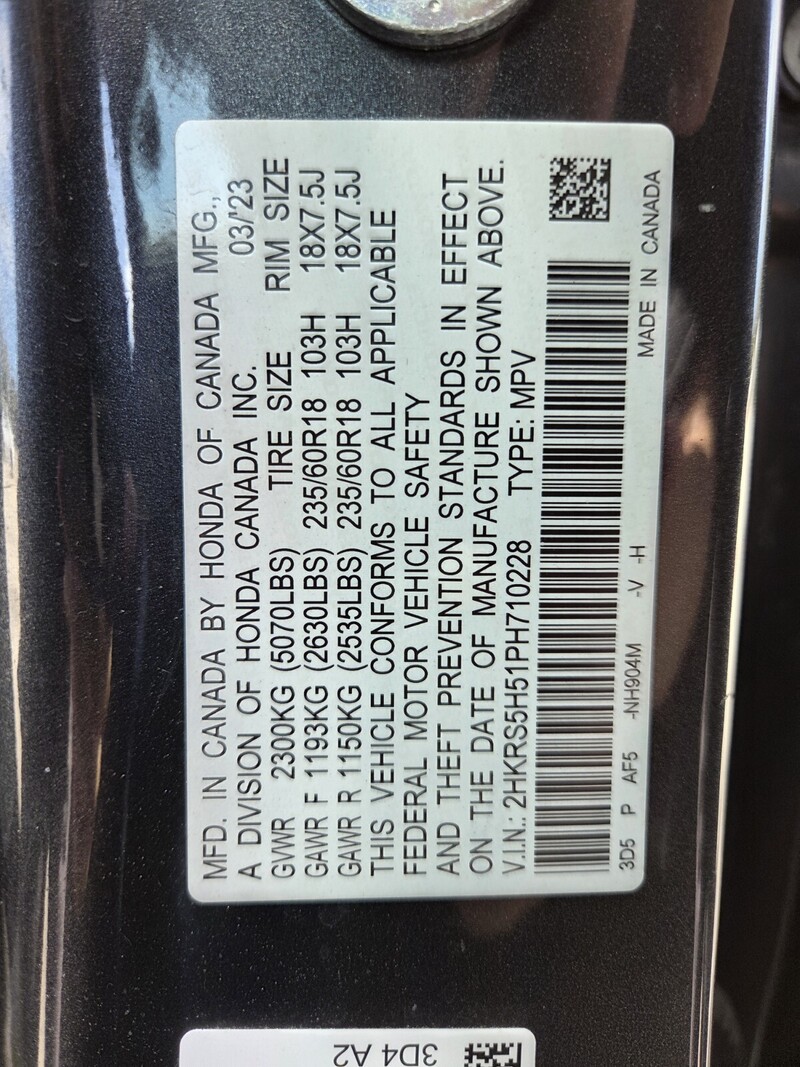 Used 2023 Honda CR-V Hybrid SPORT in FT. PIERCE, FLORIDA