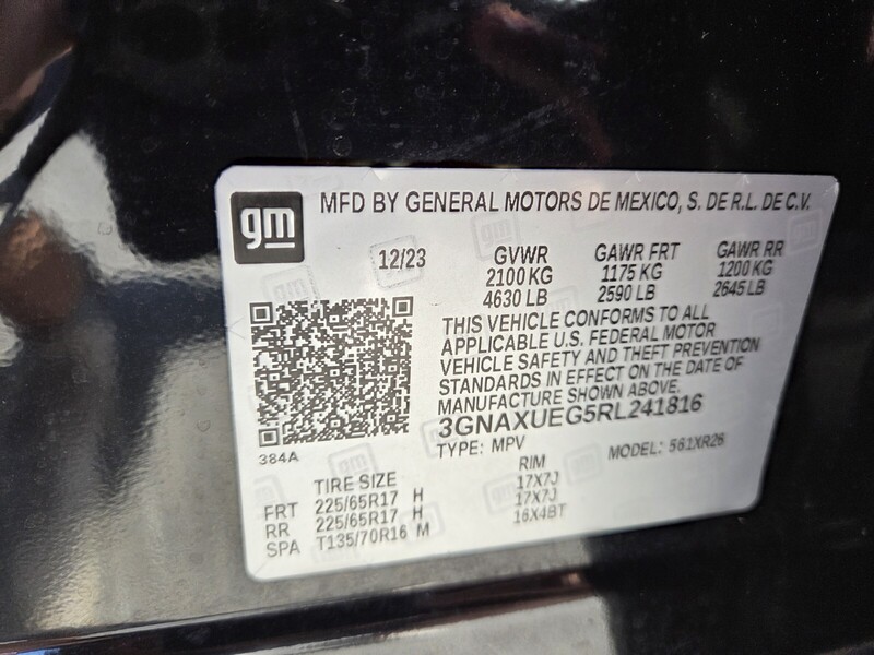 Used 2024 CHEVROLET EQUINOX LT in FT. PIERCE, FLORIDA