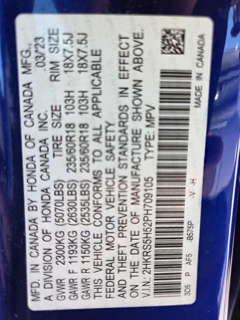 Used 2023 Honda CR-V Hybrid SPORT in FT. PIERCE, FLORIDA