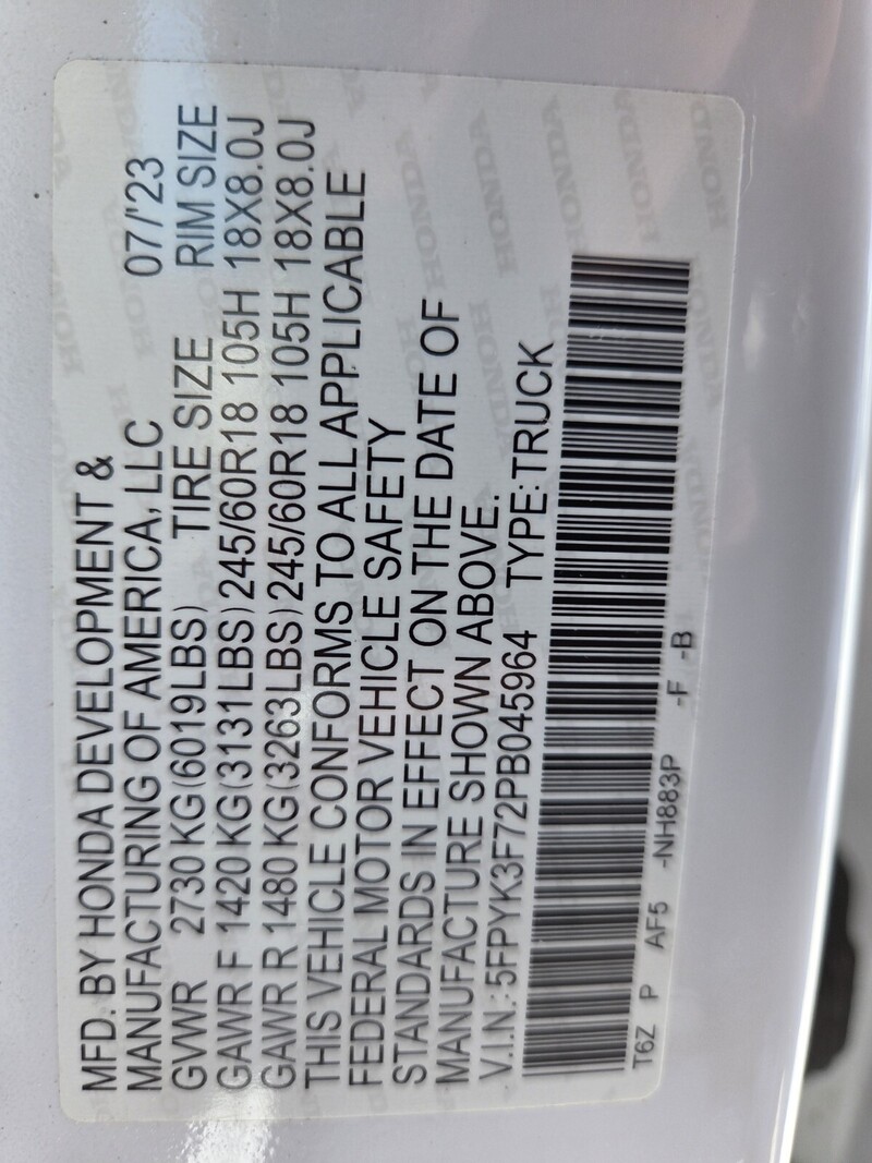 Used 2023 Honda Ridgeline RTL-E in FT. PIERCE, FLORIDA