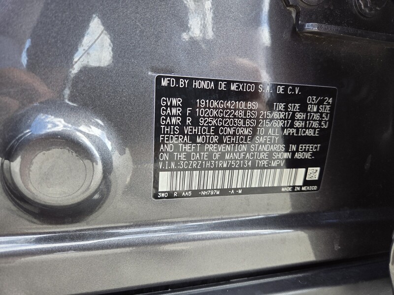 Used 2024 Honda HR-V LX in FT. PIERCE, FLORIDA