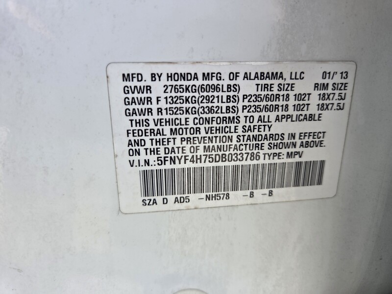 Used 2013 Honda Pilot EX-L in FT. PIERCE, FLORIDA