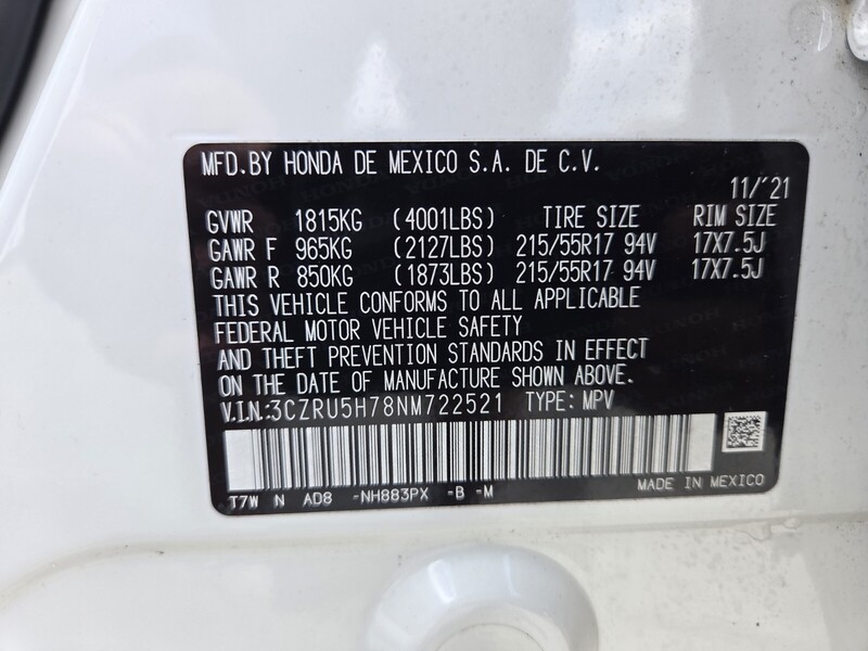 Used 2022 Honda HR-V EX-L in FT. PIERCE, FLORIDA