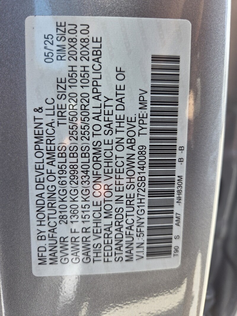 Used 2025 Honda Pilot TOURING in FT. PIERCE, FLORIDA