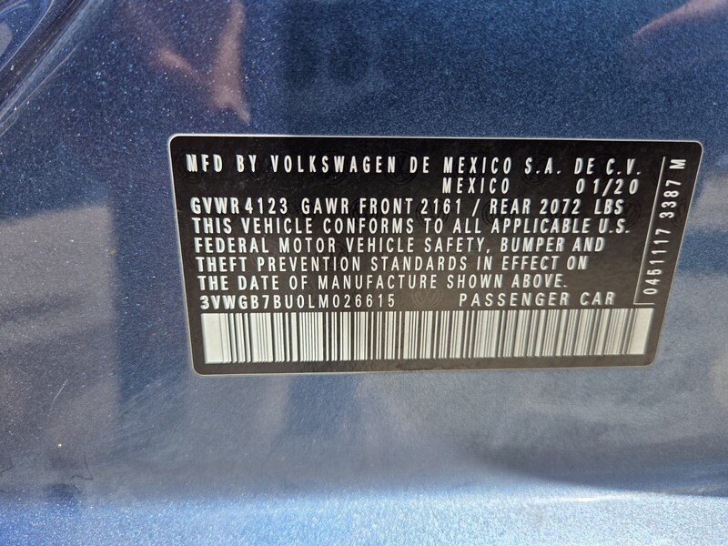 Used 2020 Volkswagen Jetta SEL PREMIUM in FT. PIERCE, FLORIDA