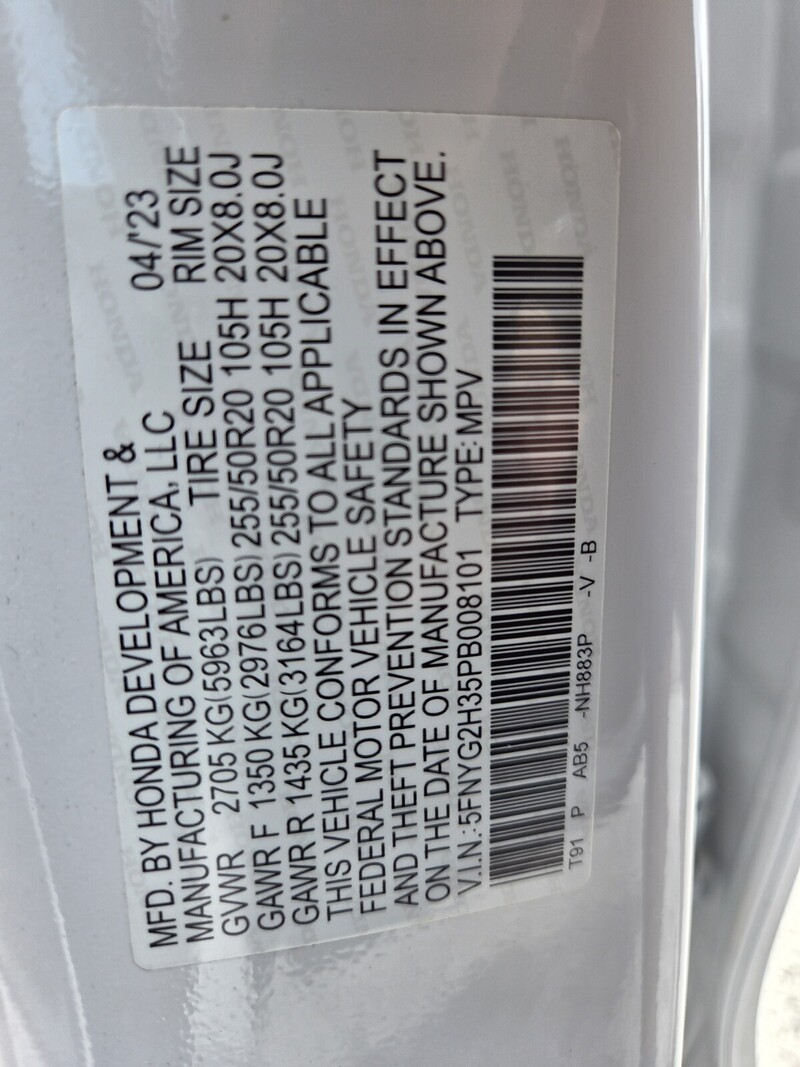 Used 2023 Honda Pilot SPORT in FT. PIERCE, FLORIDA