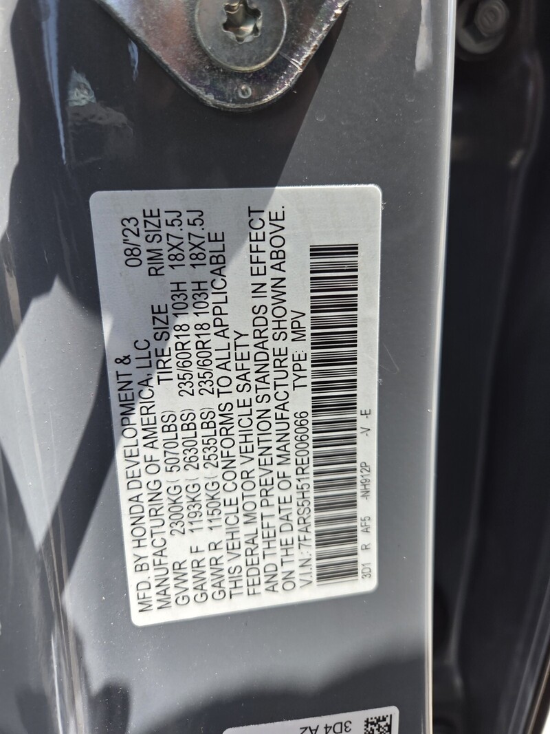 Used 2024 Honda CR-V Hybrid SPORT in FT. PIERCE, FLORIDA