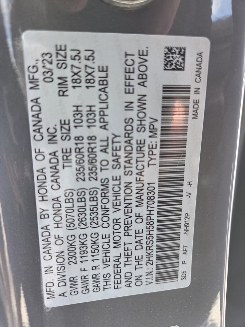 Used 2023 Honda CR-V Hybrid SPORT in FT. PIERCE, FLORIDA