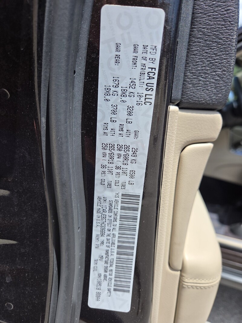 Used 2017 JEEP GRAND CHEROKEE LIMITED in FT. PIERCE, FLORIDA