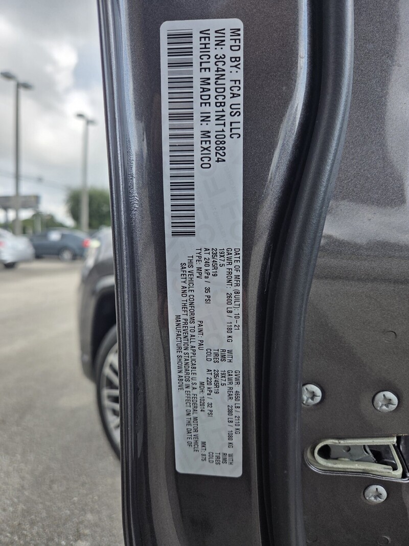 Used 2022 JEEP COMPASS LIMITED in FT. PIERCE, FLORIDA