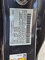 Used 2025 Honda CIVIC HATCHBACK HYBRID SPORT in FT. PIERCE, FLORIDA (Photo 1)