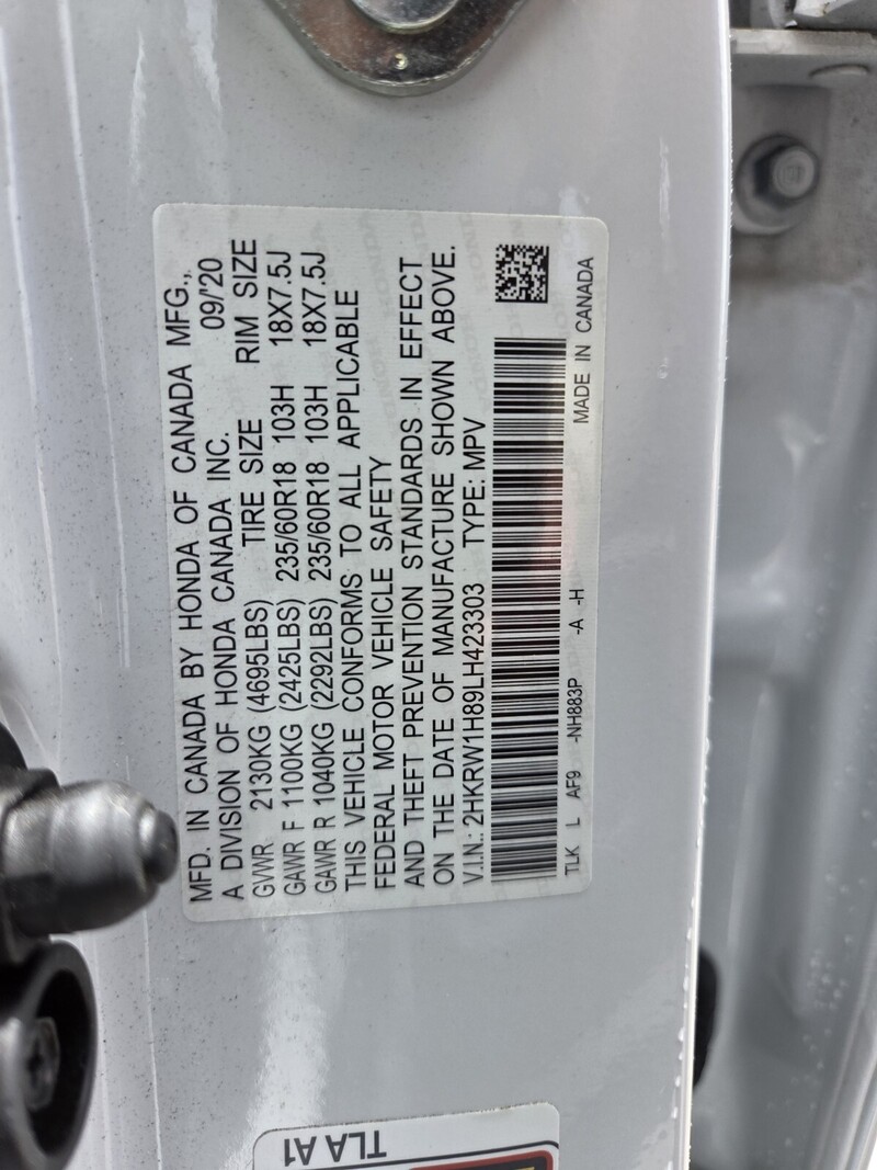 Used 2020 Honda CR-V EX-L in FT. PIERCE, FLORIDA