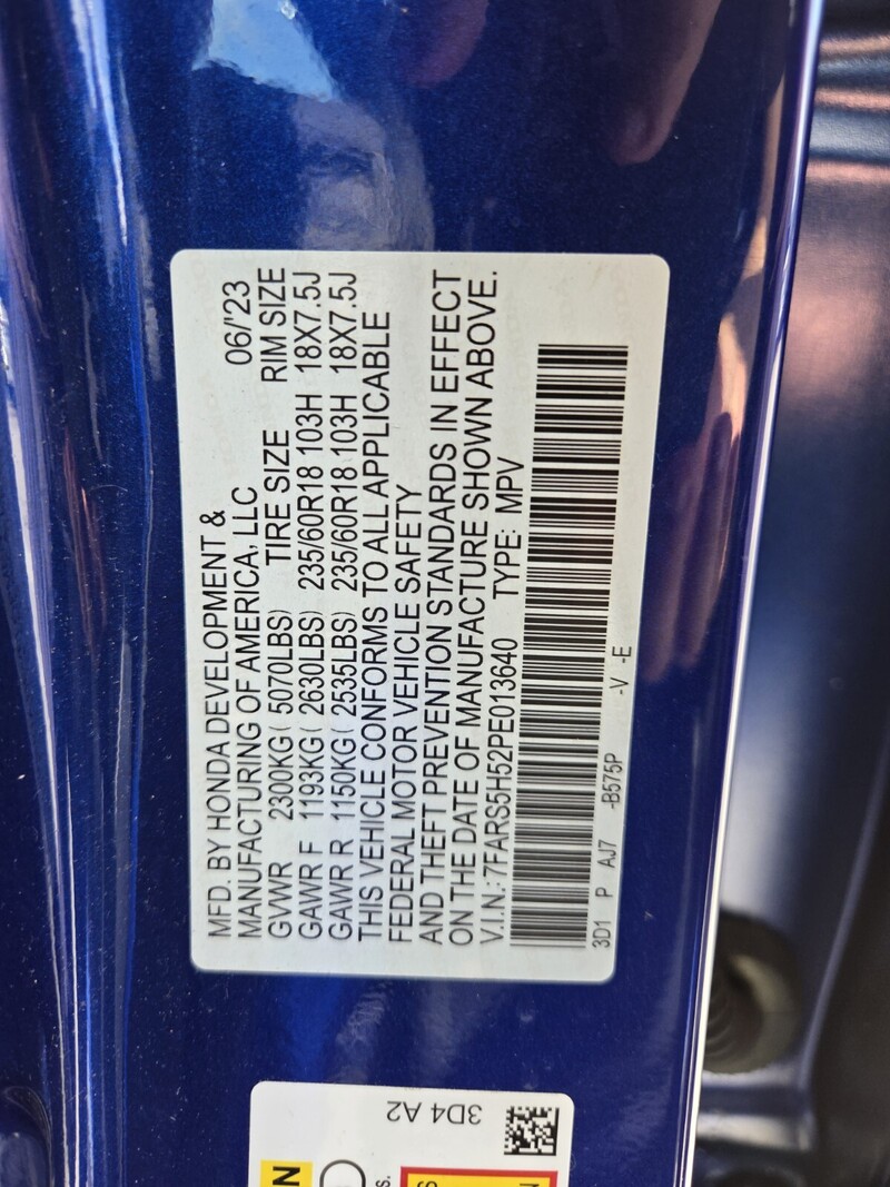 Used 2023 Honda CR-V Hybrid SPORT in FT. PIERCE, FLORIDA