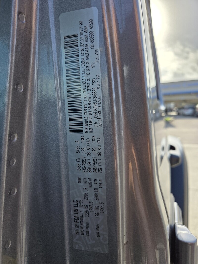 Used 2020 JEEP WRANGLER UNLIMITED SPORT S in FT. PIERCE, FLORIDA
