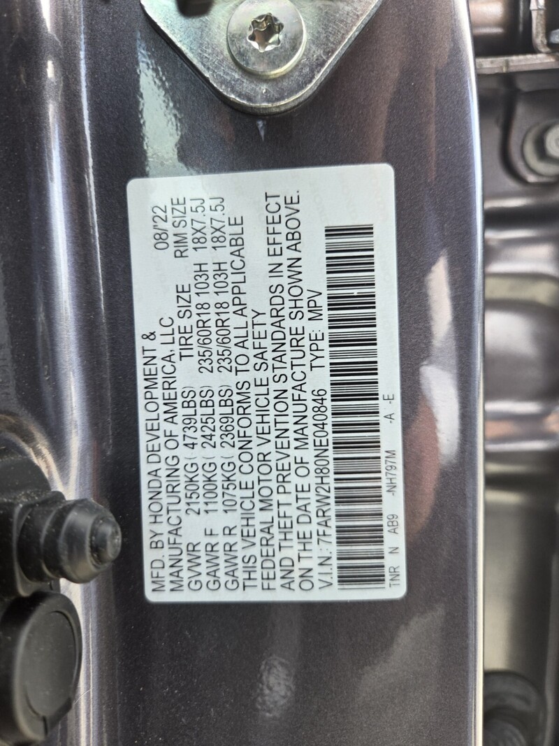 Used 2022 Honda CR-V EX-L in FT. PIERCE, FLORIDA