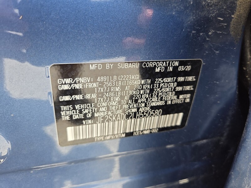 Used 2020 SUBARU FORESTER  in FT. PIERCE, FLORIDA