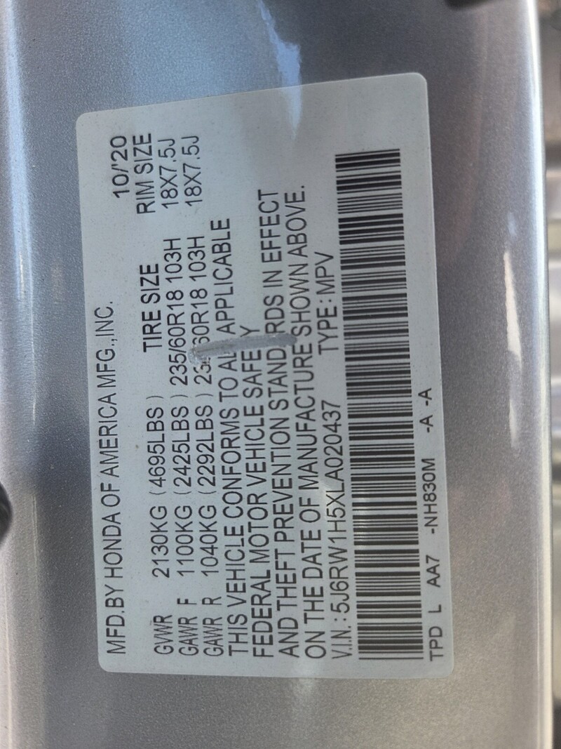 Used 2020 Honda CR-V EX in FT. PIERCE, FLORIDA