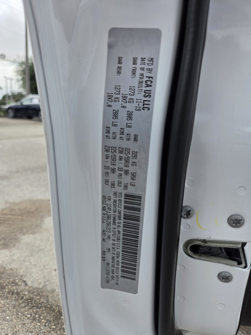 Used 2020 JEEP CHEROKEE LIMITED in FT. PIERCE, FLORIDA