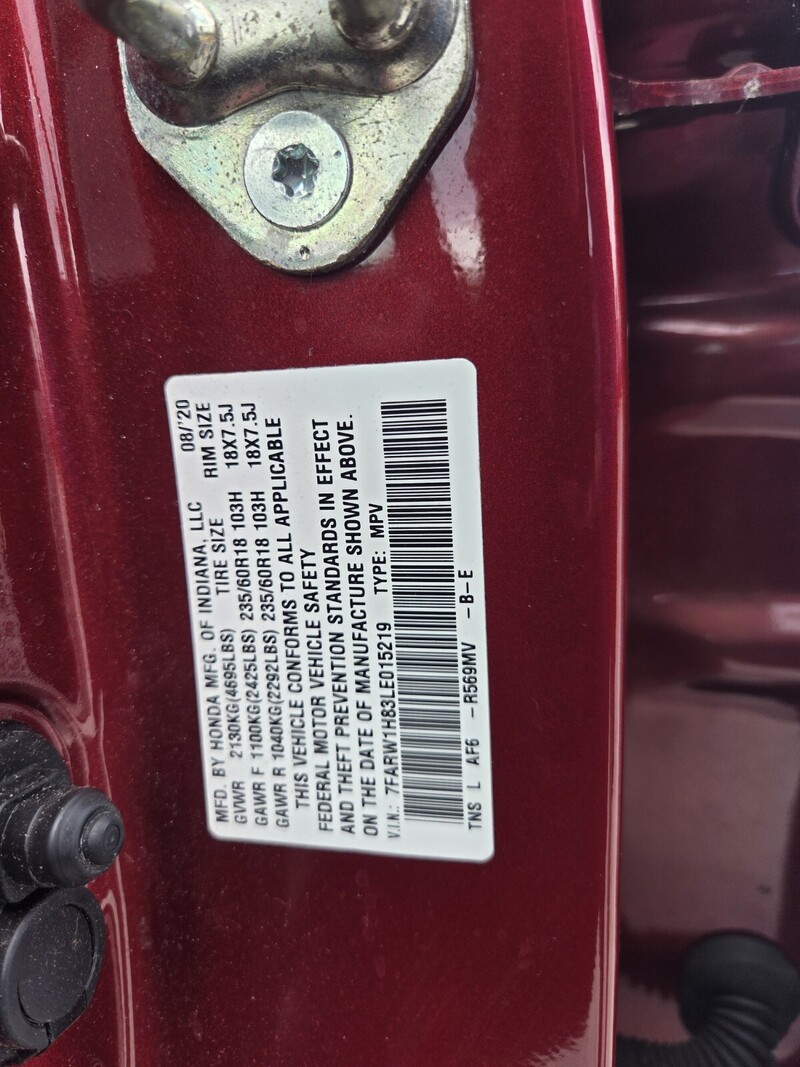 Used 2020 Honda CR-V EX-L in FT. PIERCE, FLORIDA
