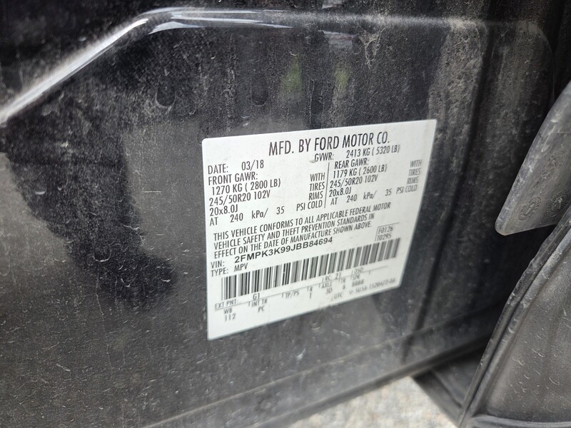 Used 2018 FORD EDGE TITANIUM in FT. PIERCE, FLORIDA