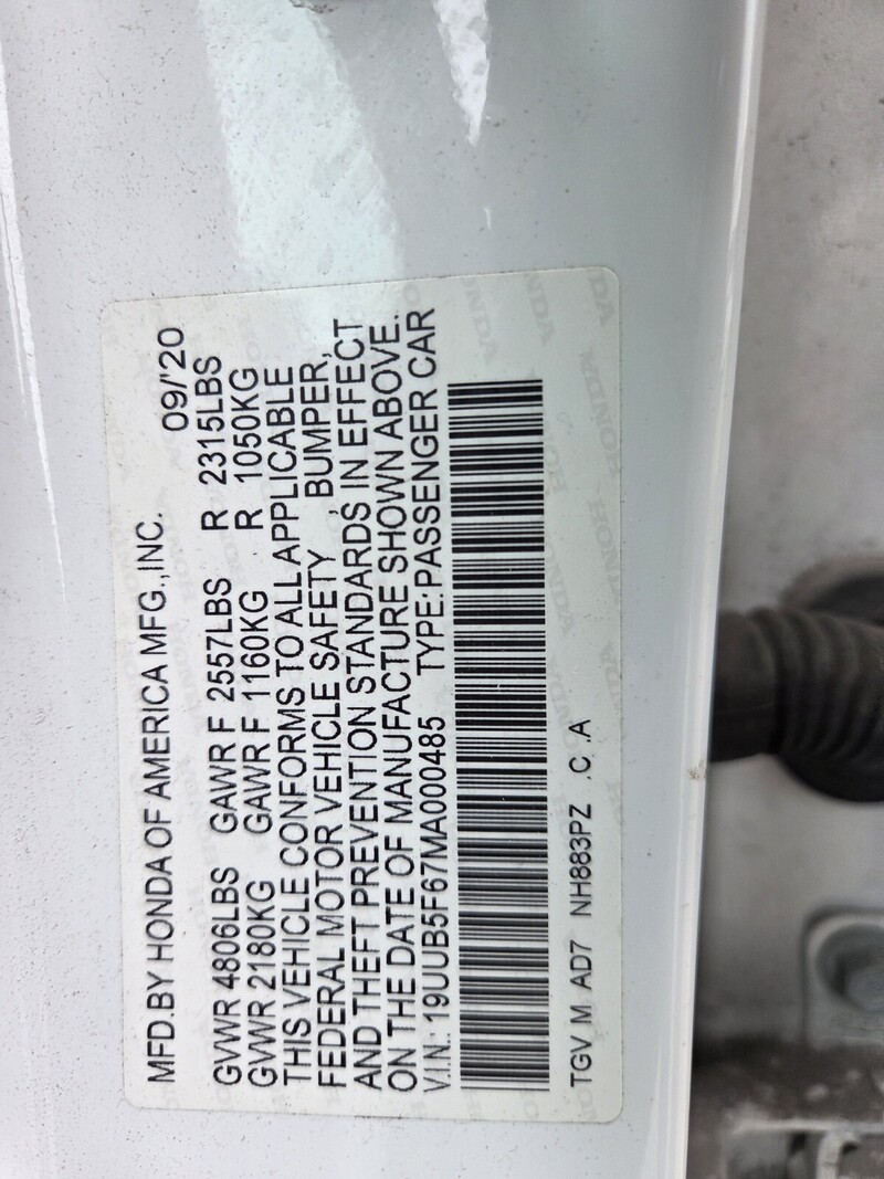 Used 2021 ACURA TLX W/ADVANCE PACKAGE in FT. PIERCE, FLORIDA