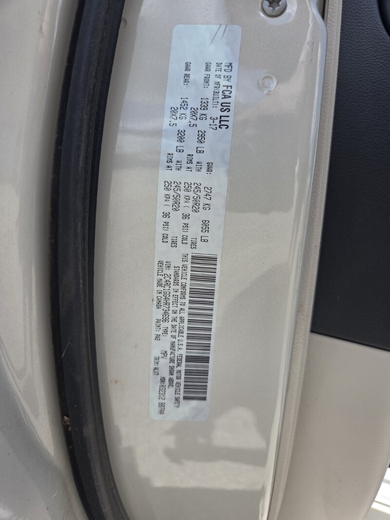 Used 2017 CHRYSLER PACIFICA LIMITED in FT. PIERCE, FLORIDA