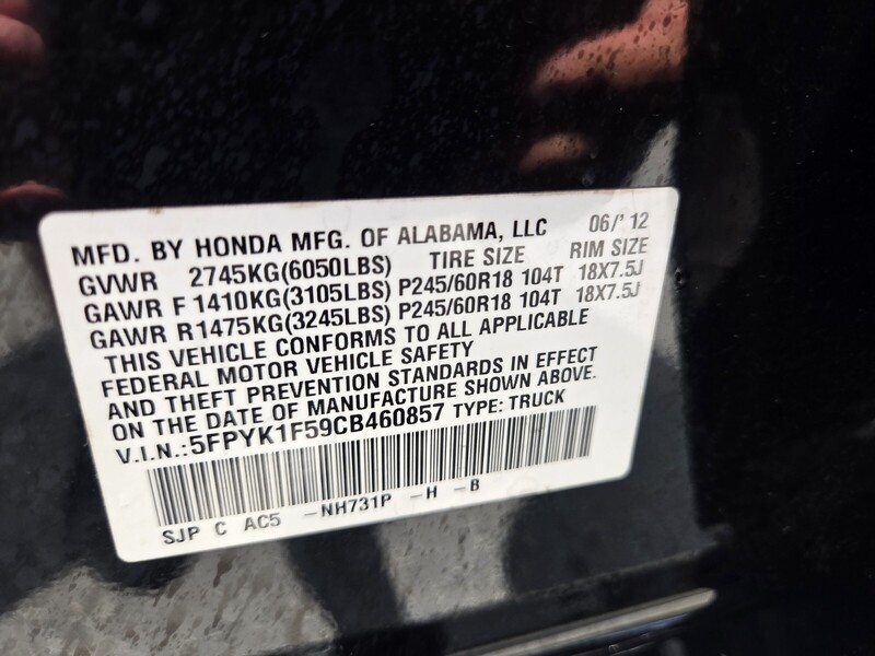 Used 2012 Honda Ridgeline RTL in FT. PIERCE, FLORIDA