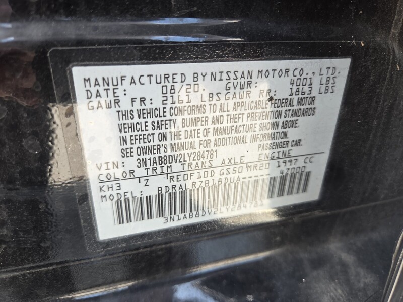 Used 2020 NISSAN SENTRA SR in FT. PIERCE, FLORIDA