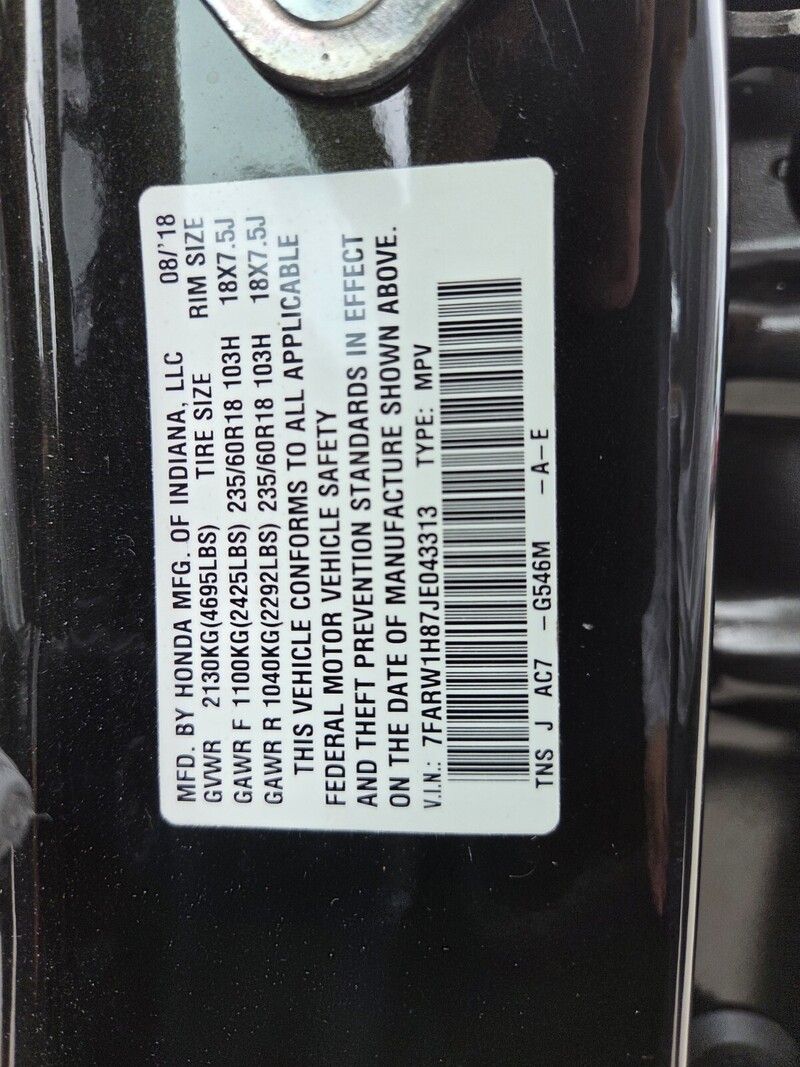 Used 2018 Honda CR-V EX-L in FT. PIERCE, FLORIDA