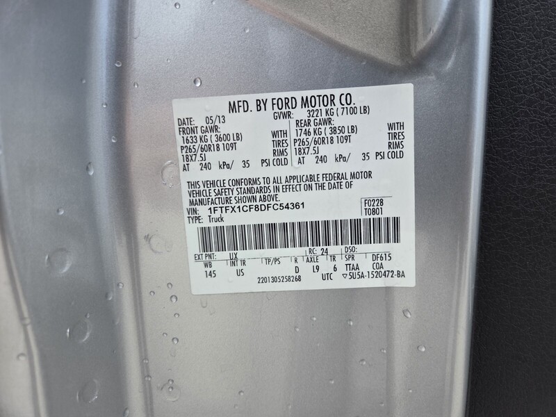 Used 2013 FORD F-150 XLT in FT. PIERCE, FLORIDA