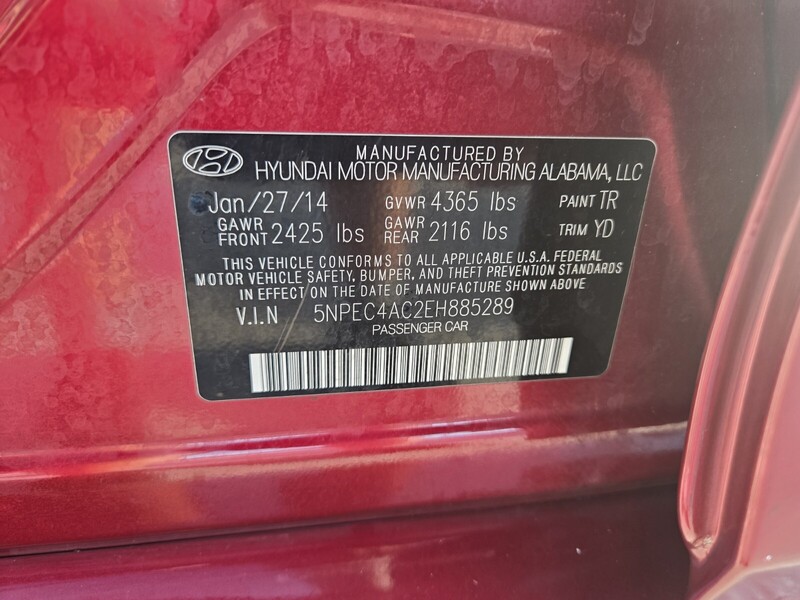 Used 2014 HYUNDAI SONATA LIMITED in FT. PIERCE, FLORIDA
