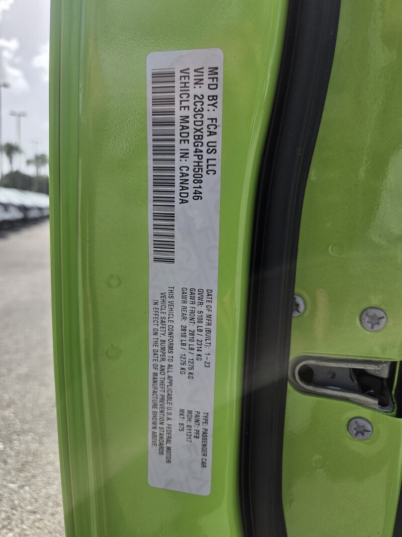 Used 2023 DODGE CHARGER SXT in FT. PIERCE, FLORIDA