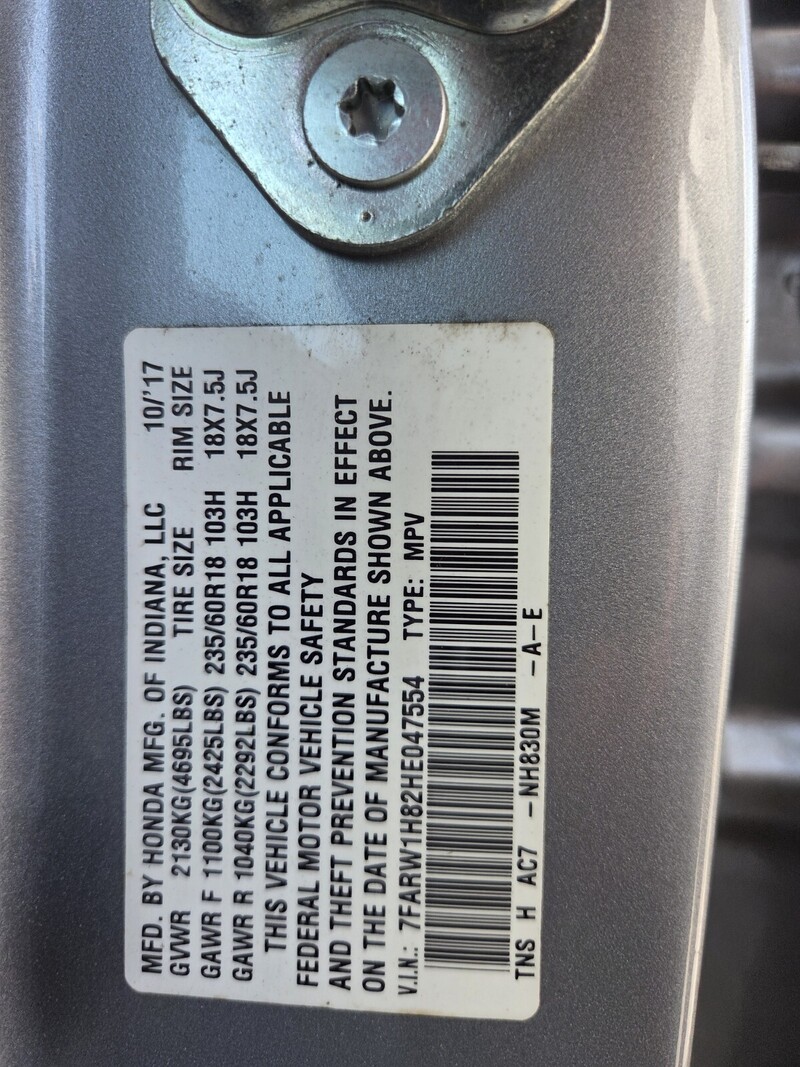 Used 2017 Honda CR-V EX-L in FT. PIERCE, FLORIDA