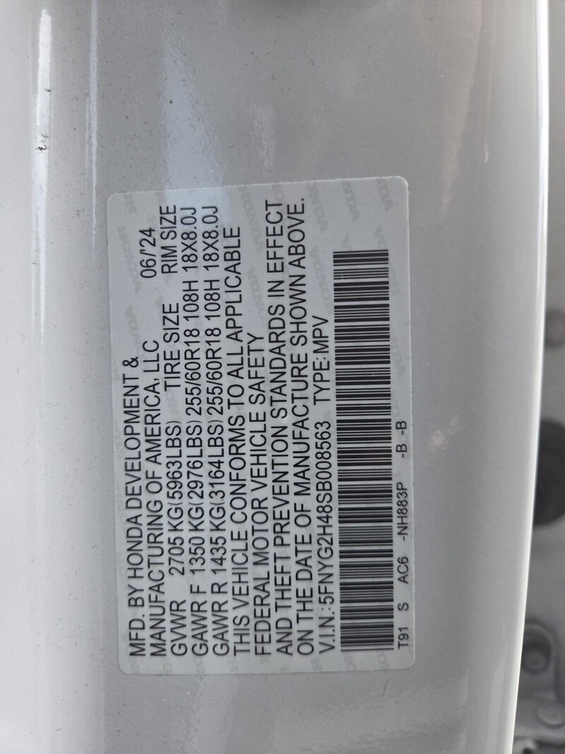 Used 2025 Honda Pilot EX-L in FT. PIERCE, FLORIDA