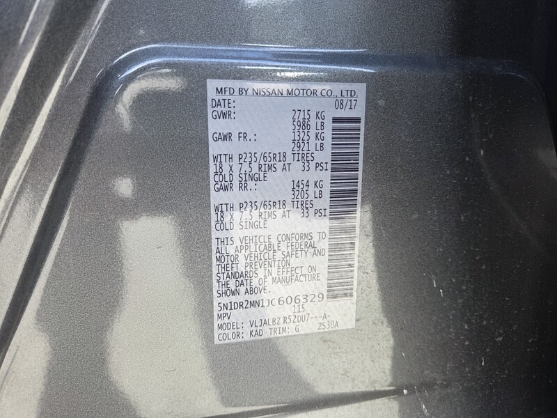 Used 2018 NISSAN PATHFINDER S in FT. PIERCE, FLORIDA