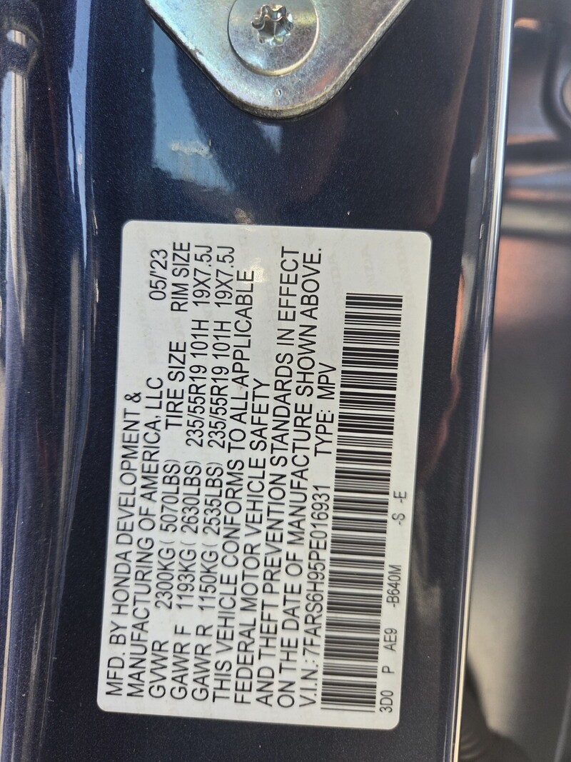 Used 2023 Honda CR-V Hybrid SPORT TOURING in FT. PIERCE, FLORIDA