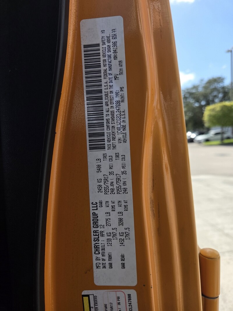 Used 2012 JEEP WRANGLER UNLIMITED SPORT in FT. PIERCE, FLORIDA