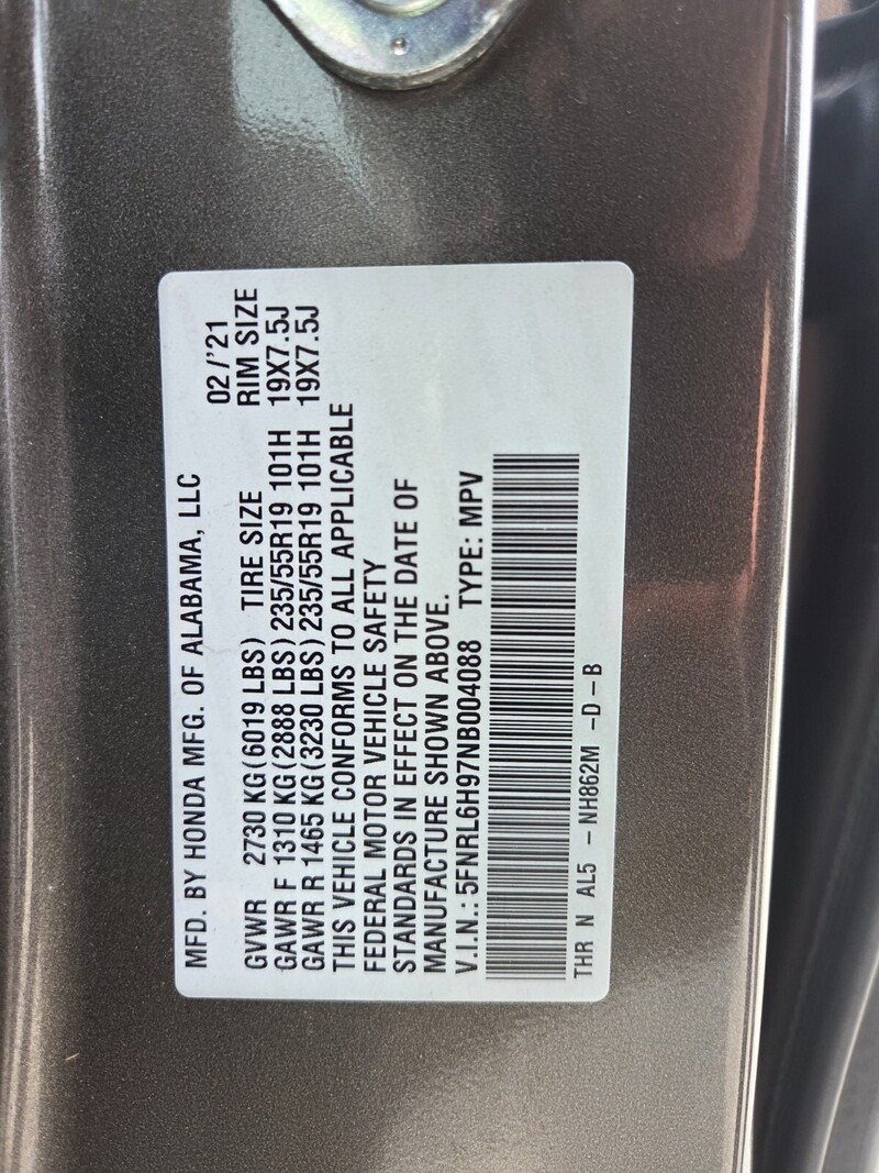 Used 2022 Honda Odyssey ELITE in FT. PIERCE, FLORIDA