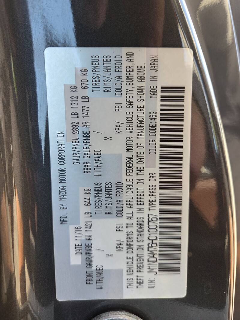Used 2017 MAZDA MX-5 MIATA RF LAUNCH EDITION in FT. PIERCE, FLORIDA