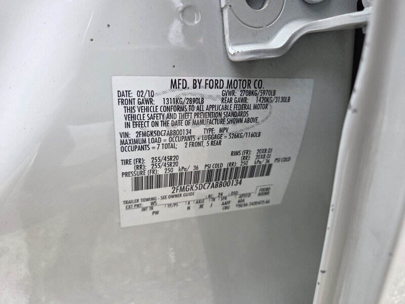 Used 2010 FORD FLEX LIMITED in FT. PIERCE, FLORIDA