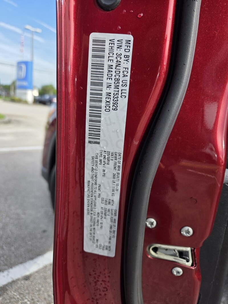 Used 2021 JEEP COMPASS LIMITED in FT. PIERCE, FLORIDA
