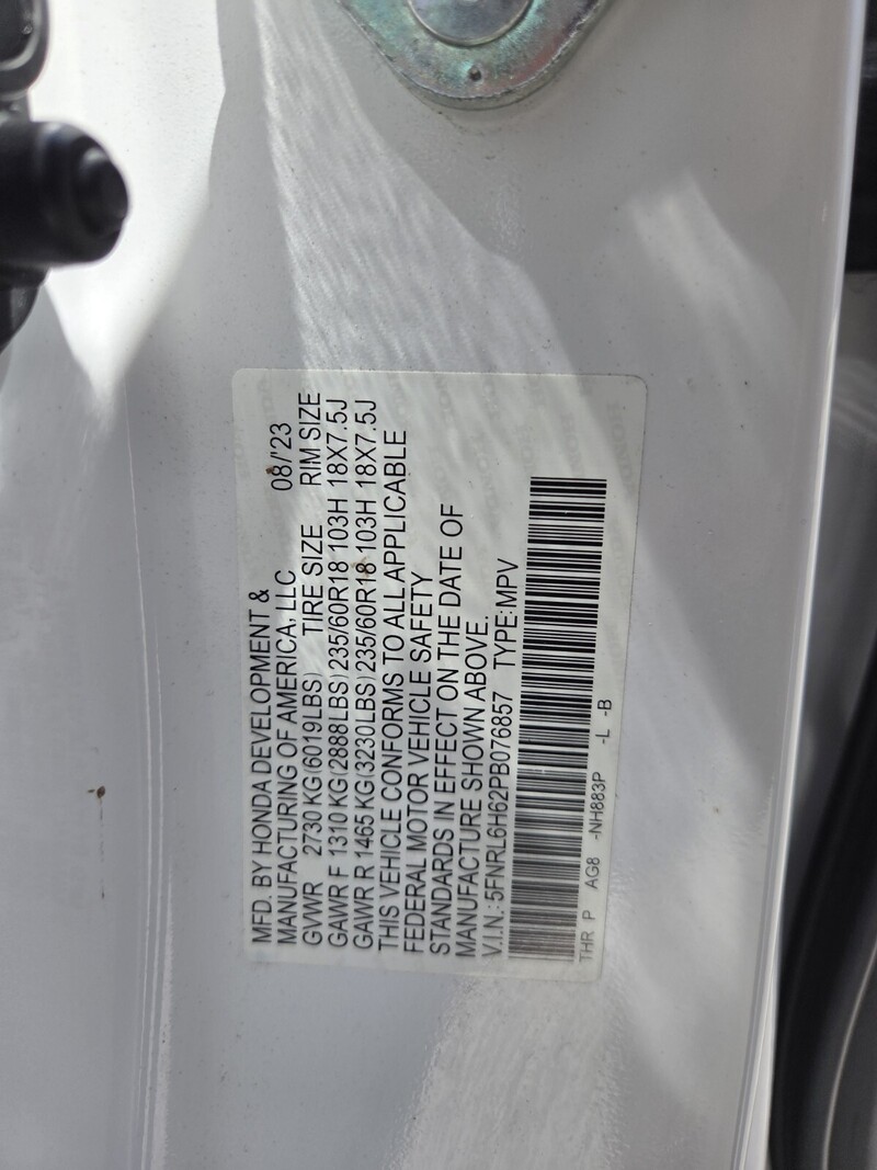 Used 2023 Honda Odyssey EX-L in FT. PIERCE, FLORIDA